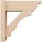 Ekena Millwork 5 1/2-in W x 14-in D x 14-in H Balboa Trad Rough Cedar Woodgrain TimberThane Outlooker, Primed Tan OUTUR055X14X14BOA04RCPR - alternate 4